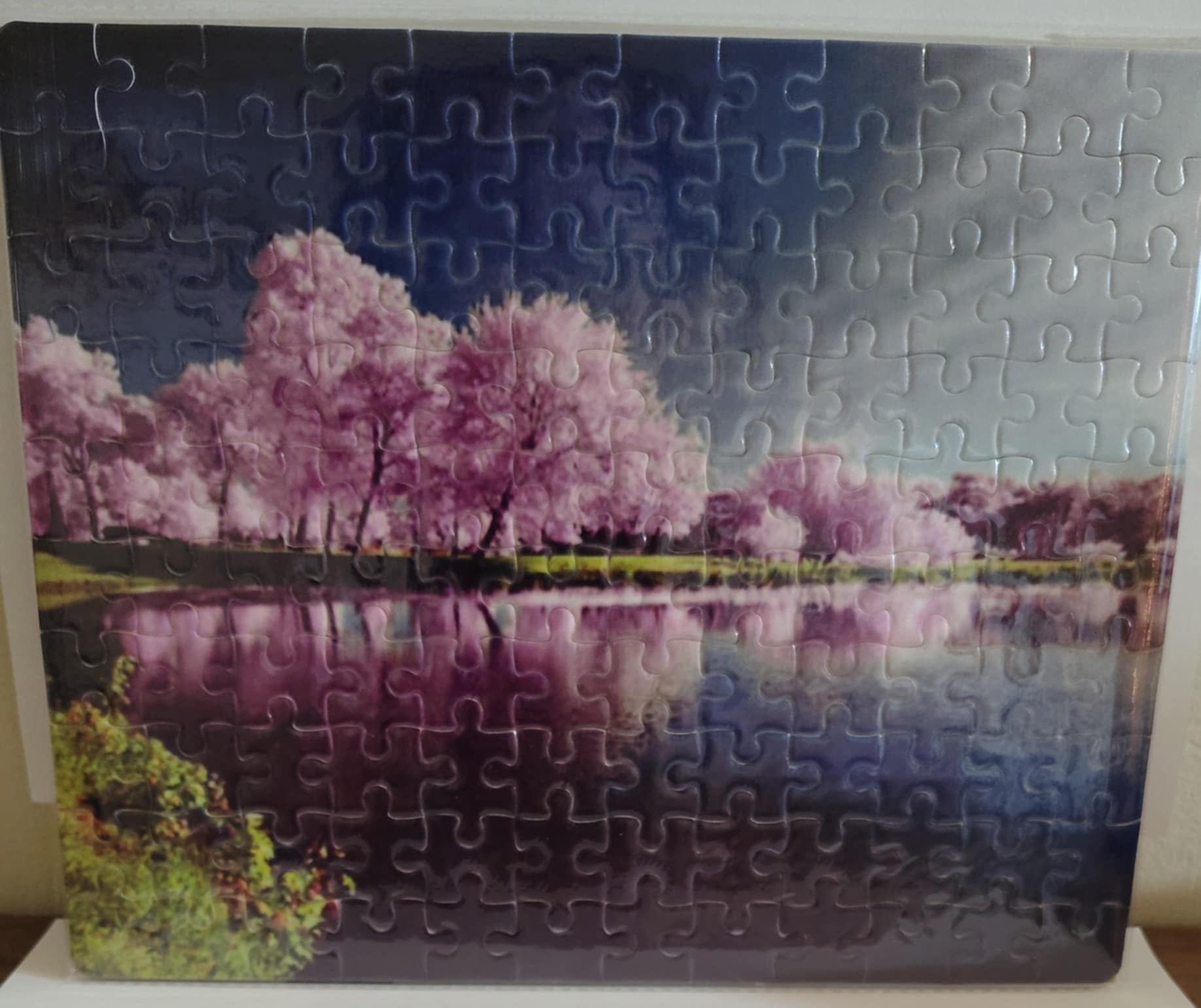 Pink Serenity Lake Puzzle
