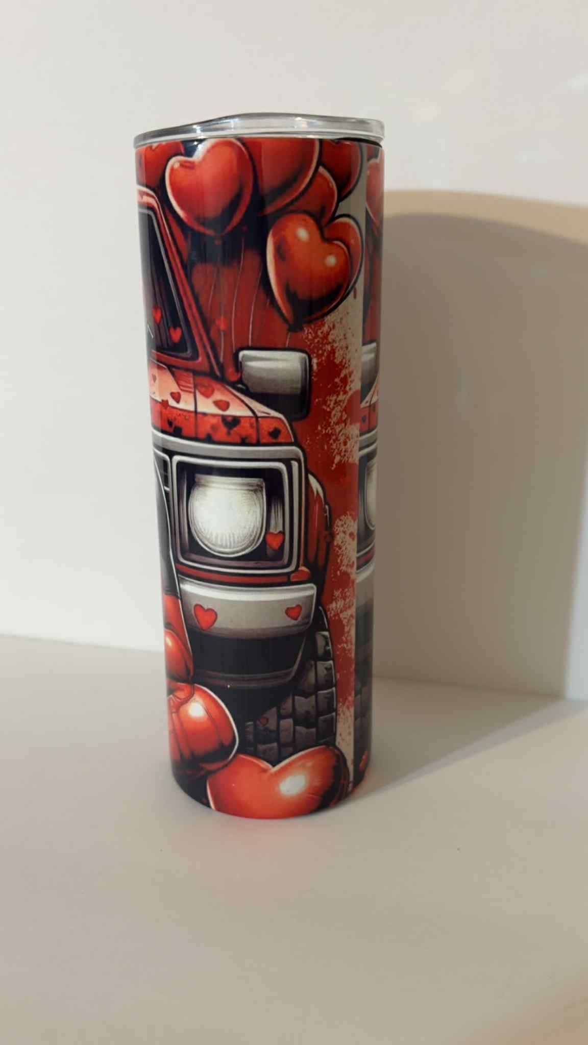Comic Hero Valentines Day Tumbler 🚘