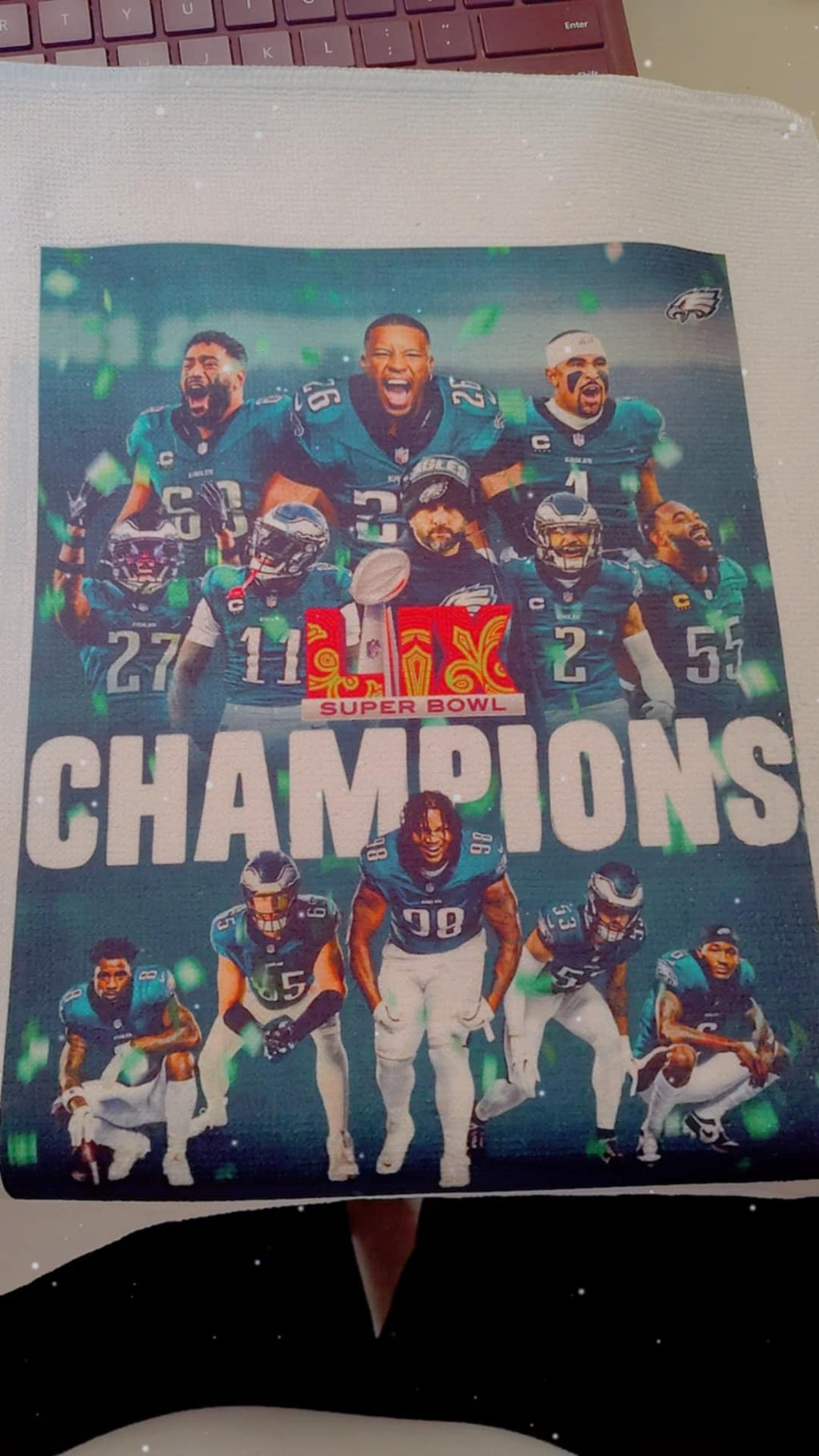 🏈 Custom Printed Dish Towels – Sports & More