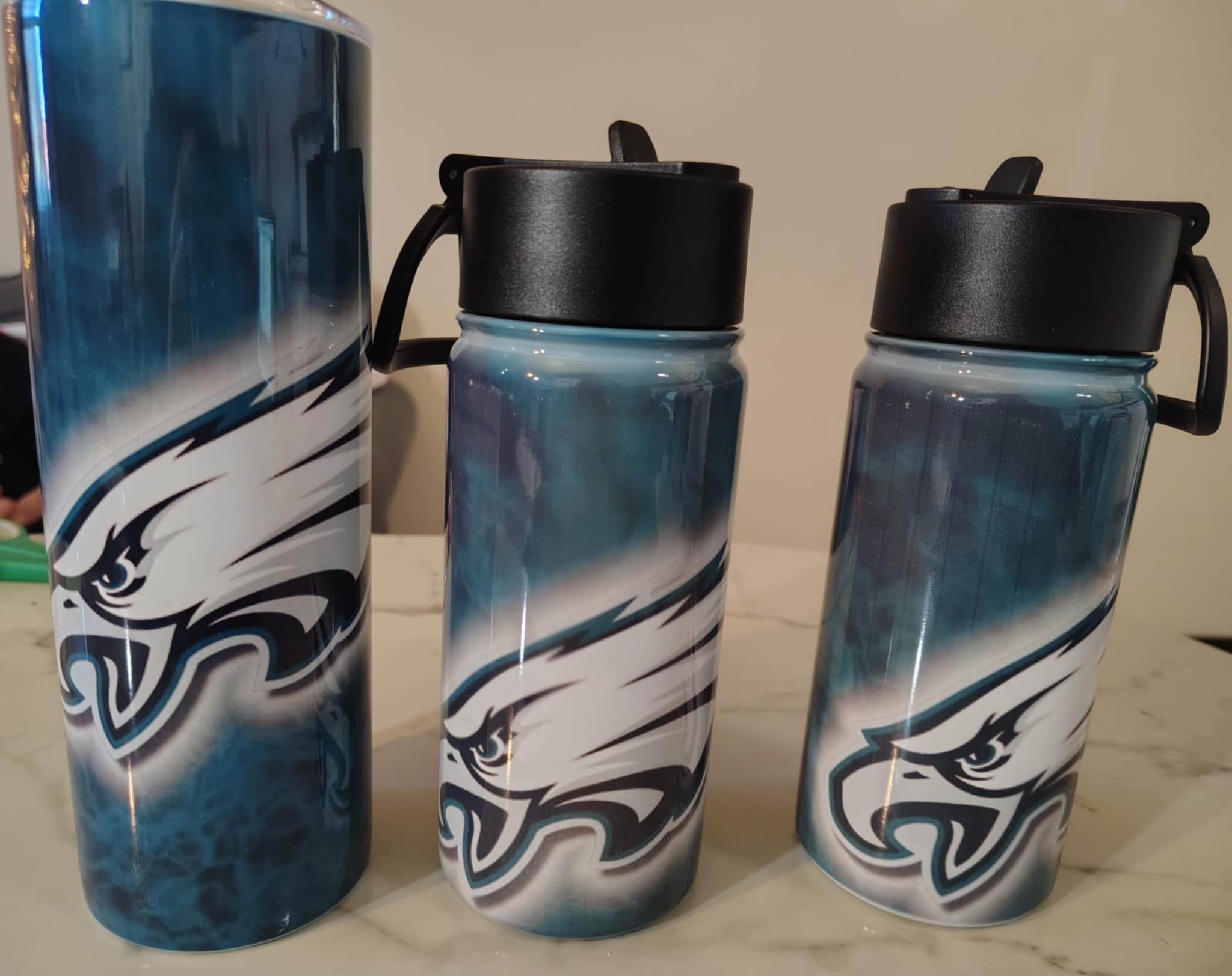 🏈 Philadelphia Eagles Custom Tumblers