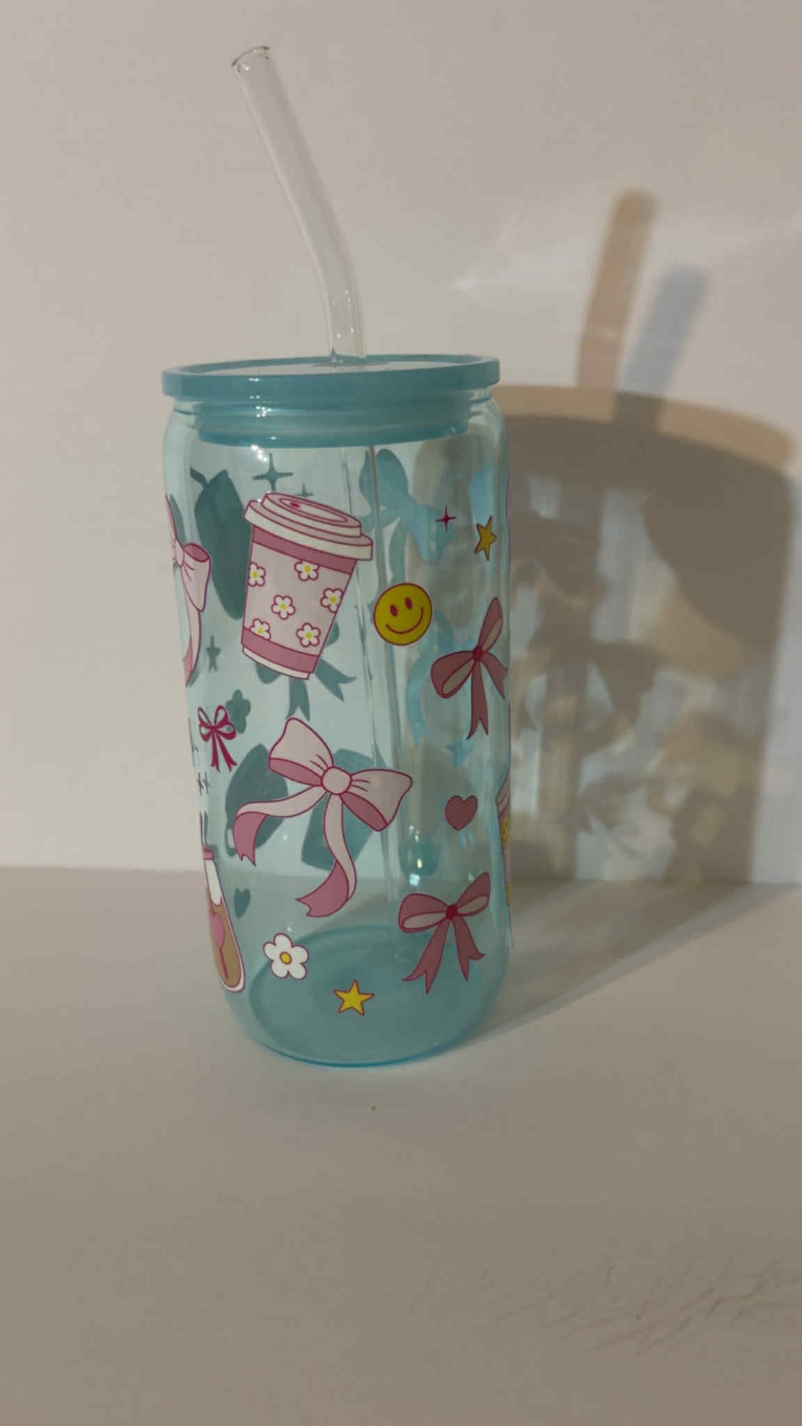 Bows & Coffee Cute Iced Cup