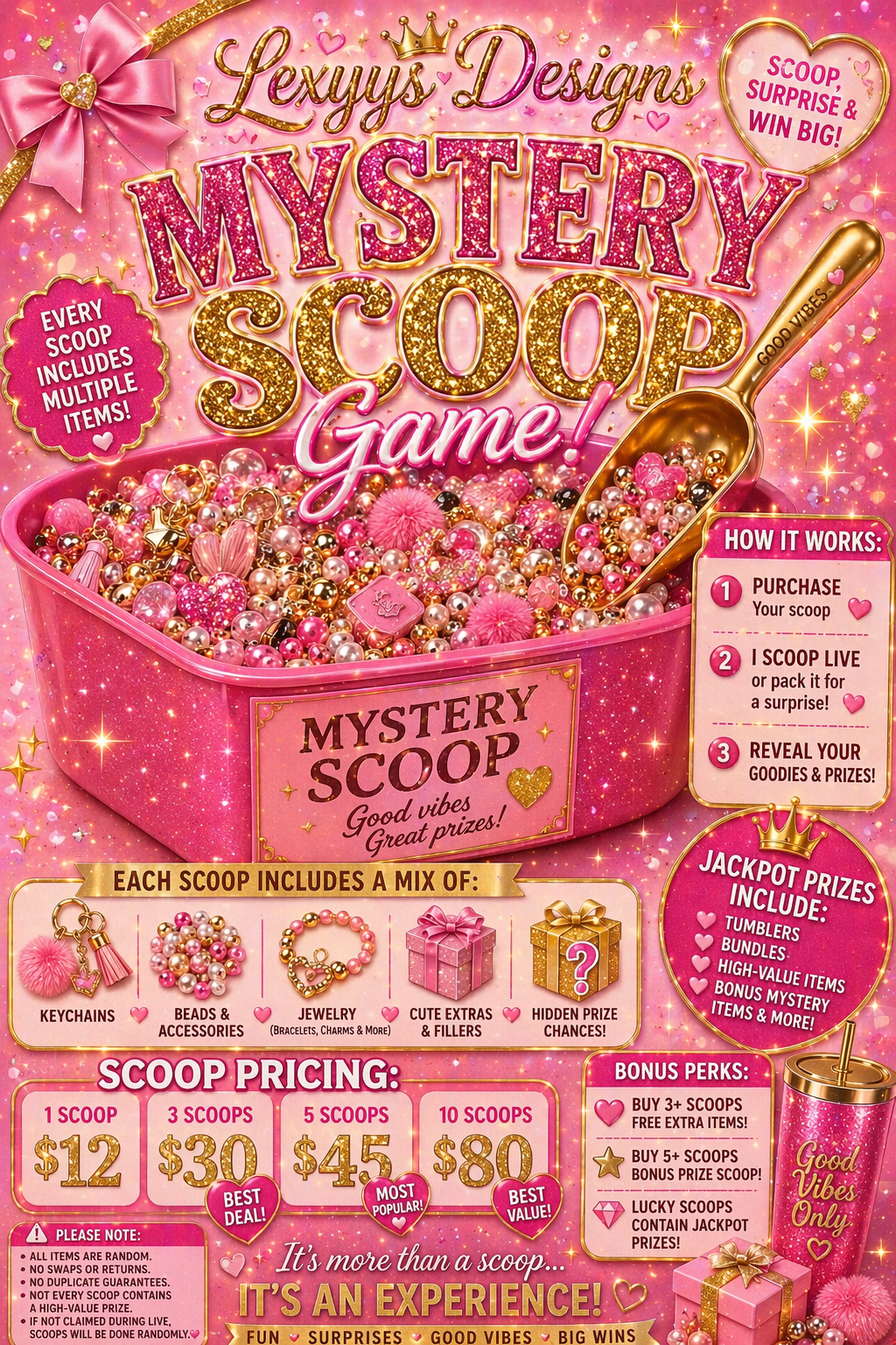 ✨ Mystery Scoop Game ✨