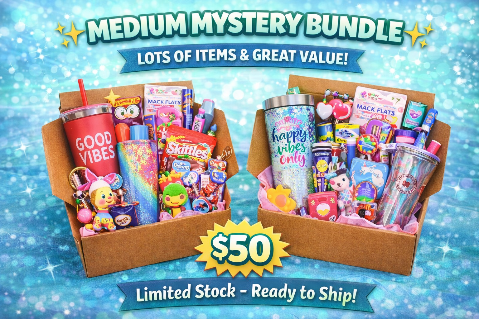 ✨ Medium Mystery Bundle – Ready to Ship ✨