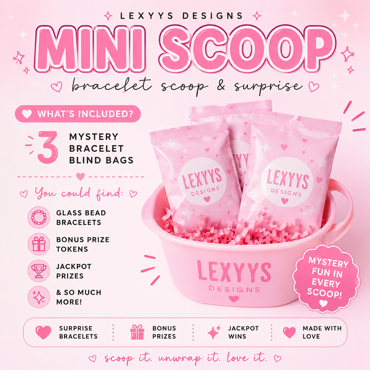 🎀 Bracelet Scoop & Surprise 🎀