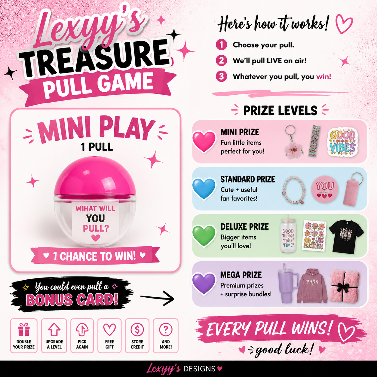 Lexyy's Treasure Pull Game