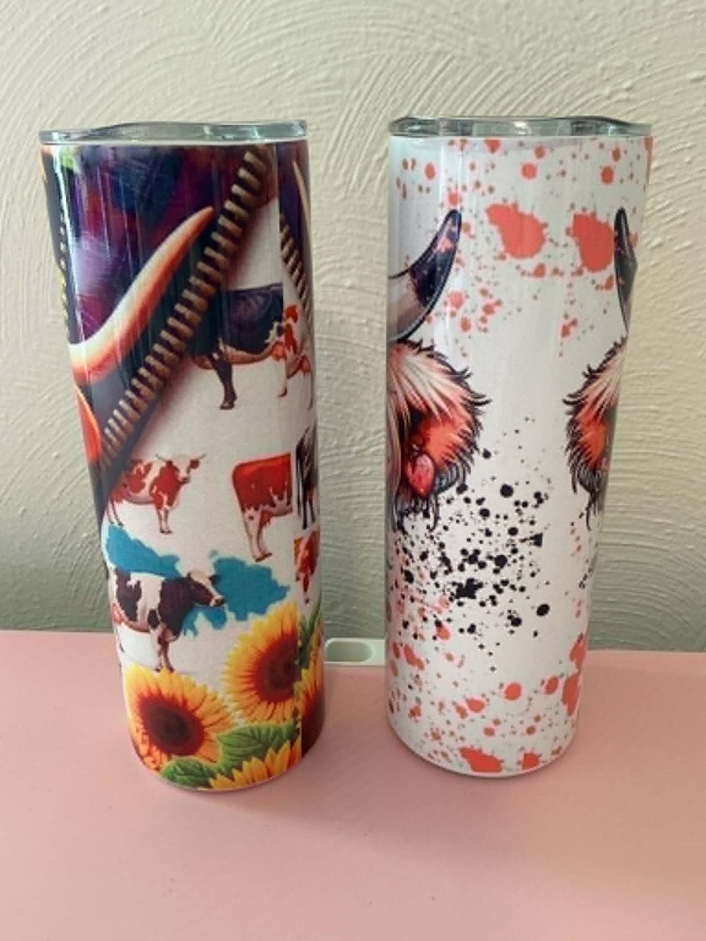 Highland Cow Tumblers