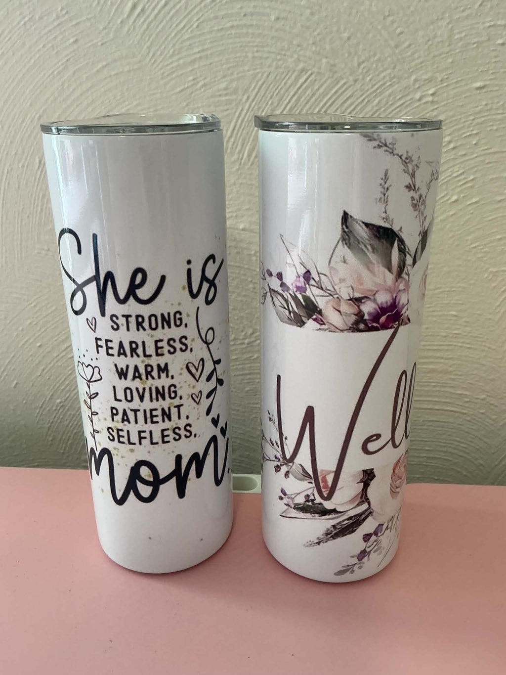 Floral & Inspirational Tumblers