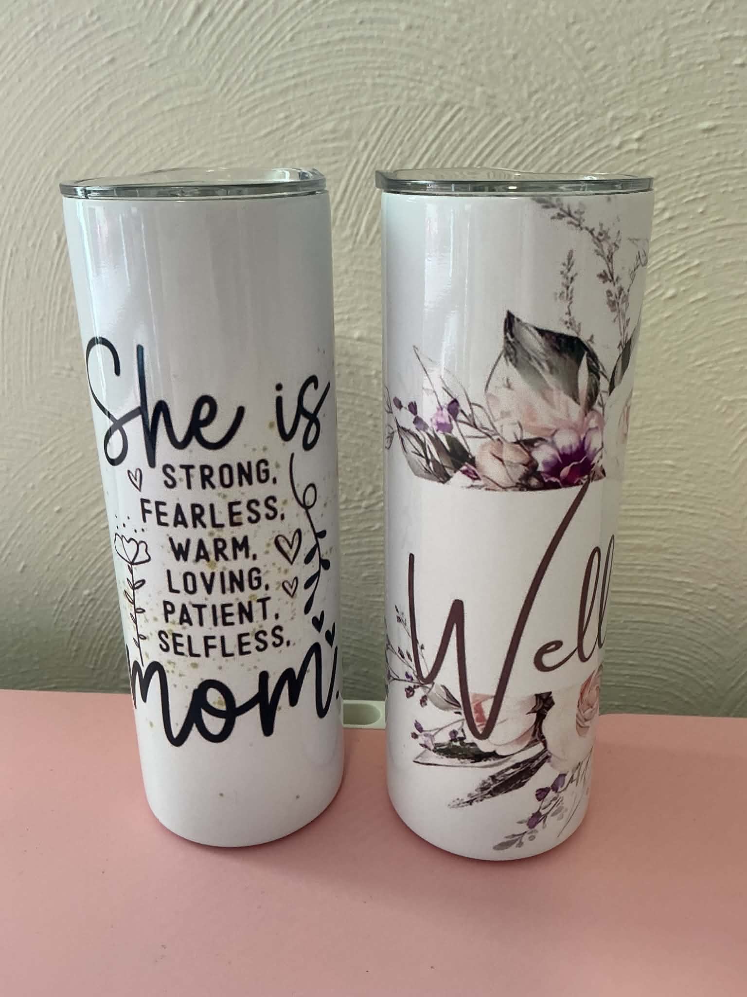 Floral & Inspirational Tumblers